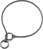 Mogoko Stainless Steel Dog Choke Chain Collar, Puppy Metal Snake Chain Pet Show Slip Collar Choker for Training Walking (Silver;20.0"*4.0mm) - Image 9