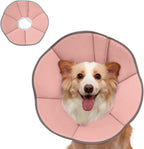 Comfortable non-inflatable dog cone alternative for pets