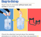PEDAY automatic dog waterer components unboxed including silicone spout
