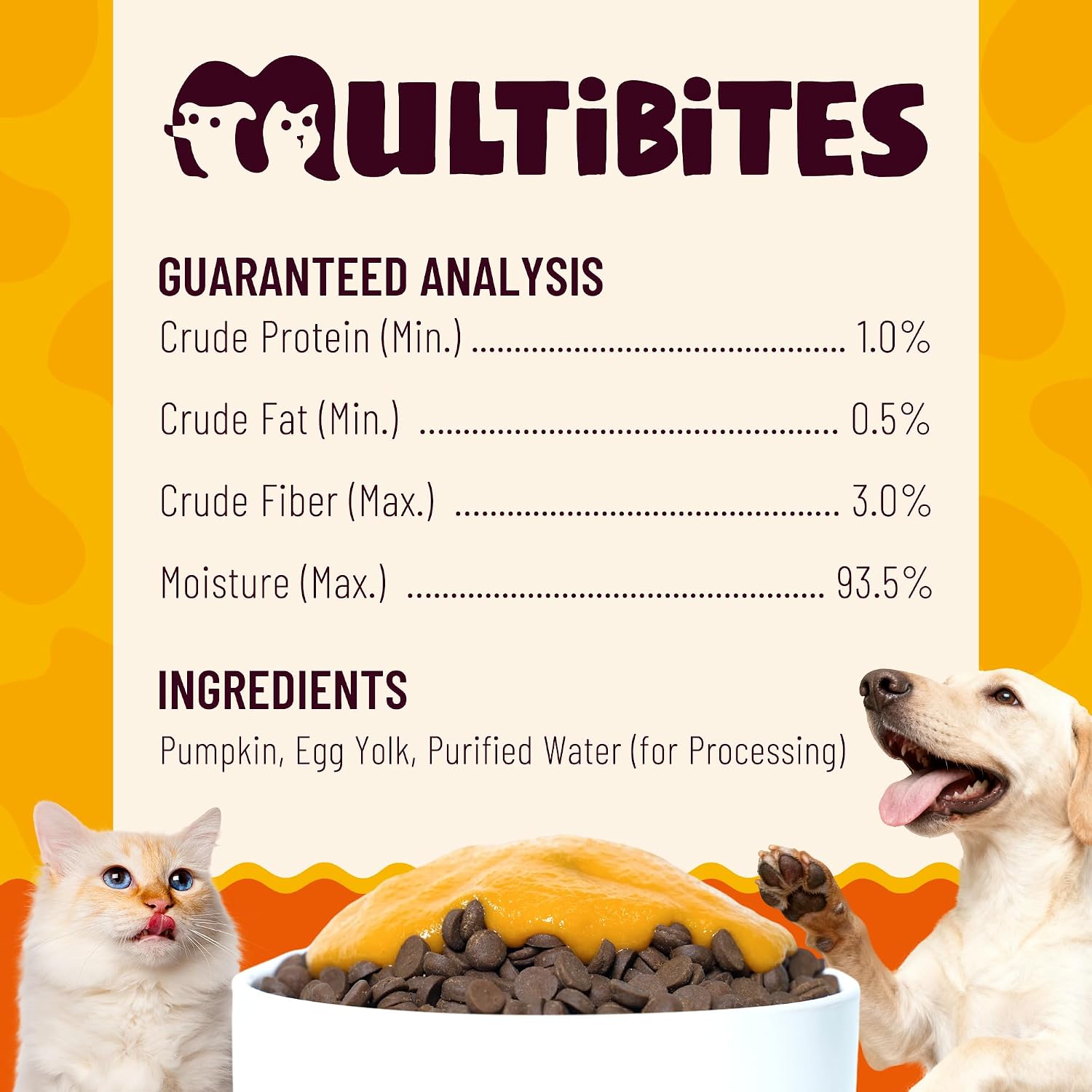 Multibites pumpkin puree individual serving pouches