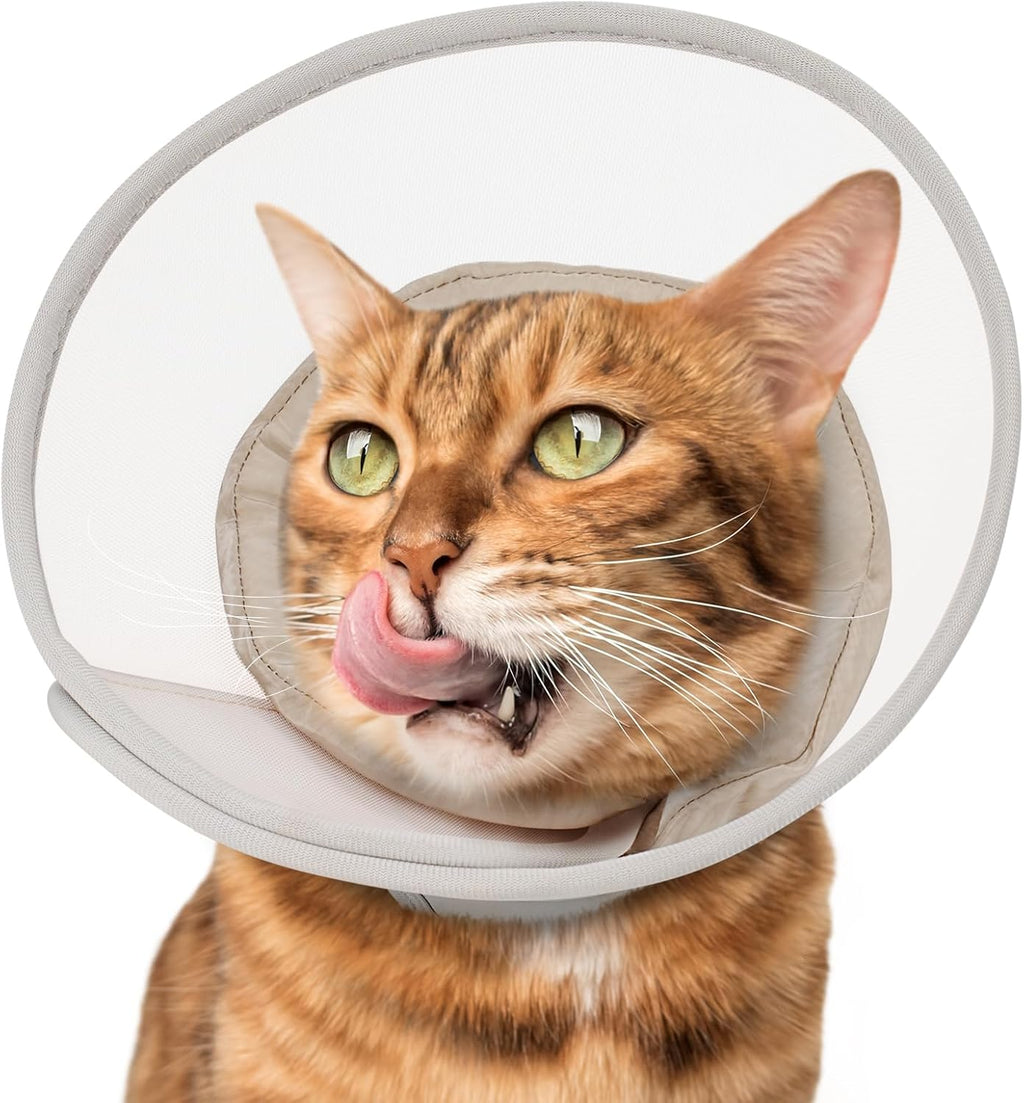 Cat Cone Collar Soft: Comfortable Waterproof Mesh Recovery Cone After Surgery to Stop Licking and Scratch, Alternative to Plastic Elizabeth Head/Neck Cone - Image 10