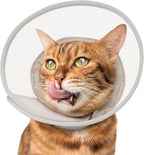 Cat Cone Collar Soft: Comfortable Waterproof Mesh Recovery Cone After Surgery to Stop Licking and Scratch, Alternative to Plastic Elizabeth Head/Neck Cone - Image 10