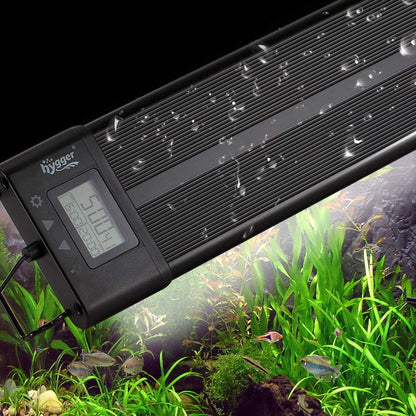 hygger Aquarium Programmable LED Light, for 48~55in Long Full Spectrum Plant Fish Tank Light with LCD Setting Display, 7 Colors, Sunrise Sunset Moon and DIY Mode, for Novices Advanced Players - Image 11