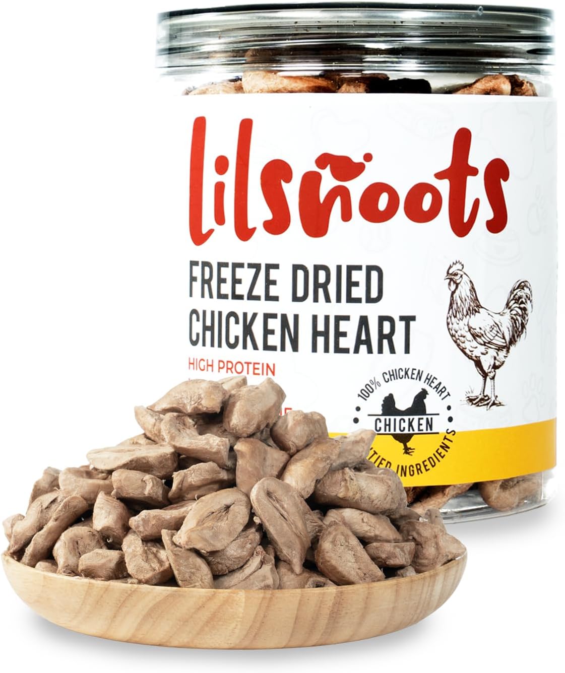 Freeze Dried Chicken Dog Treats Cat Treats, Single Ingredient Raw Chicken PetTreats, Training Treats, Food Meal Topper, Rawhide Free Freeze Dried Chicken High Protein, 5.6oz - Image 10