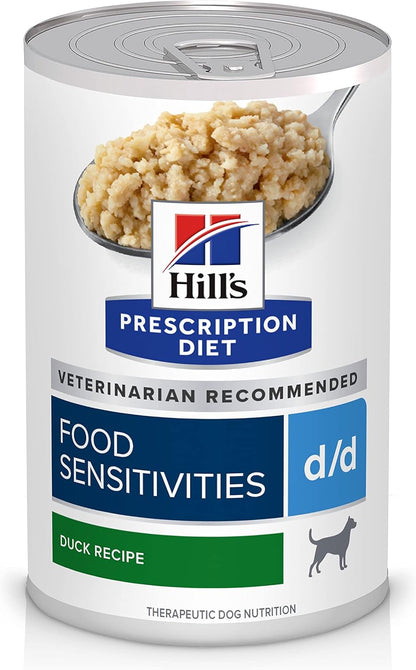 Hill's Prescription Diet z/d Low Fat Dog Wet Food, Hydrolyzed Soy Recipe, 13 oz. Cans, 12-Pack - Image 14