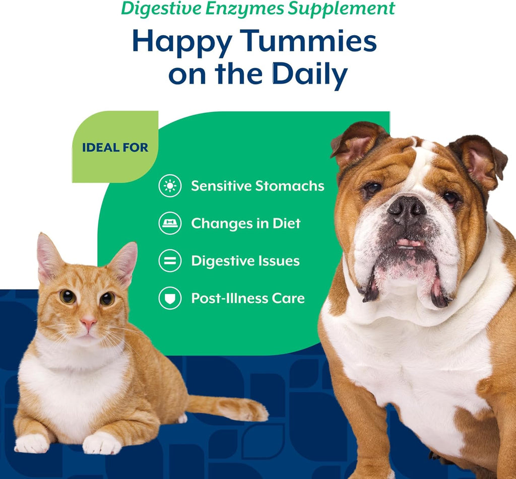 NaturVet probiotic and prebiotic supplement for pets packaging