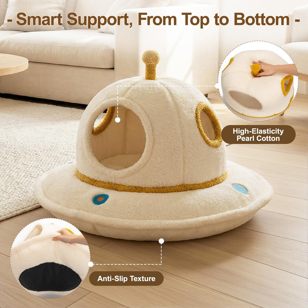 Anti-slip bottom detail of Mellownido pet bed