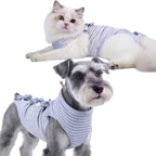 Four piece Lamiaraga cat recovery suit set