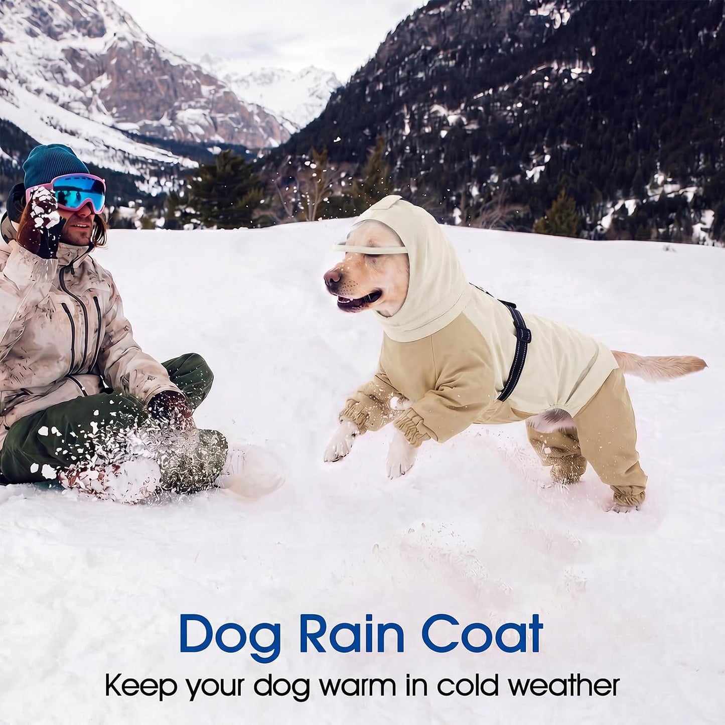 Imported full coverage dog apparel suited for small medium and large breeds.