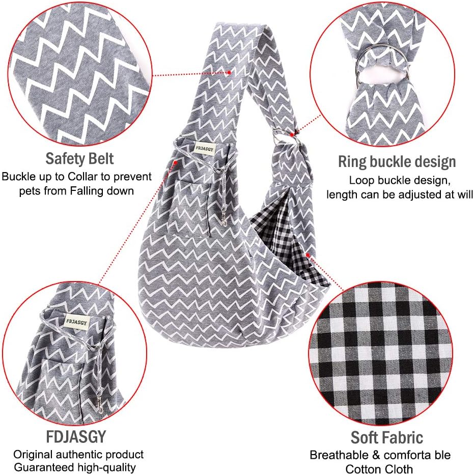 Small cat carrier bag with convenient storage pocket