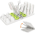 Yotime baby bottle drying rack white front view