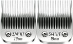 4pcs Dog Grooming Blades Compatible with Andis Dog Clippers,Detachable Ceramic Blade & Stainless Steel Blade (3FC+4FC+5FC+7FC) - Image 11