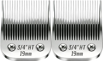 4pcs Dog Grooming Blades Compatible with Andis Dog Clippers,Detachable Ceramic Blade & Stainless Steel Blade (3FC+4FC+5FC+7FC) - Image 11