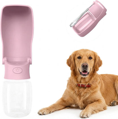Portable Dog Water Bottle Dispenser [Leak Proof & Foldable] Dog Travel Water Bottle Bowl Accessories for Puppy Small Medium Large Dogs Pet Water Bottles for Dogs Walking Outdoor Hiking 19OZ - Image 14