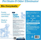 Eco Strong Pet Stain and Odor Remover - Cat Urine Enzyme Cleaner Destroyer, Urine Destroyer for Dogs, Pet Urine Enzyme Cleaner - 128 Oz - Image 9
