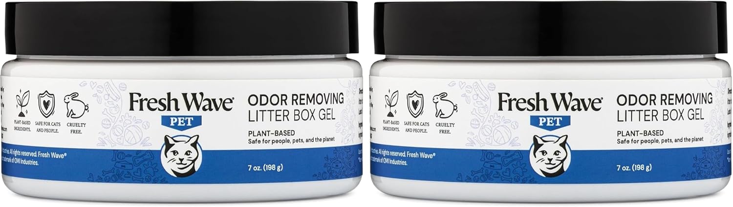 Fresh Wave Odor Removing Litter Box Gel, 7 oz. | Safer Pet Odor Eliminator for Home and Litter Box Area - Image 9