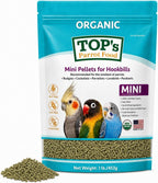 TOP's Parrot Pellets 4 lb, USDA Organic Certified, Non-GMO Bird Food for Hookbills - Image 10