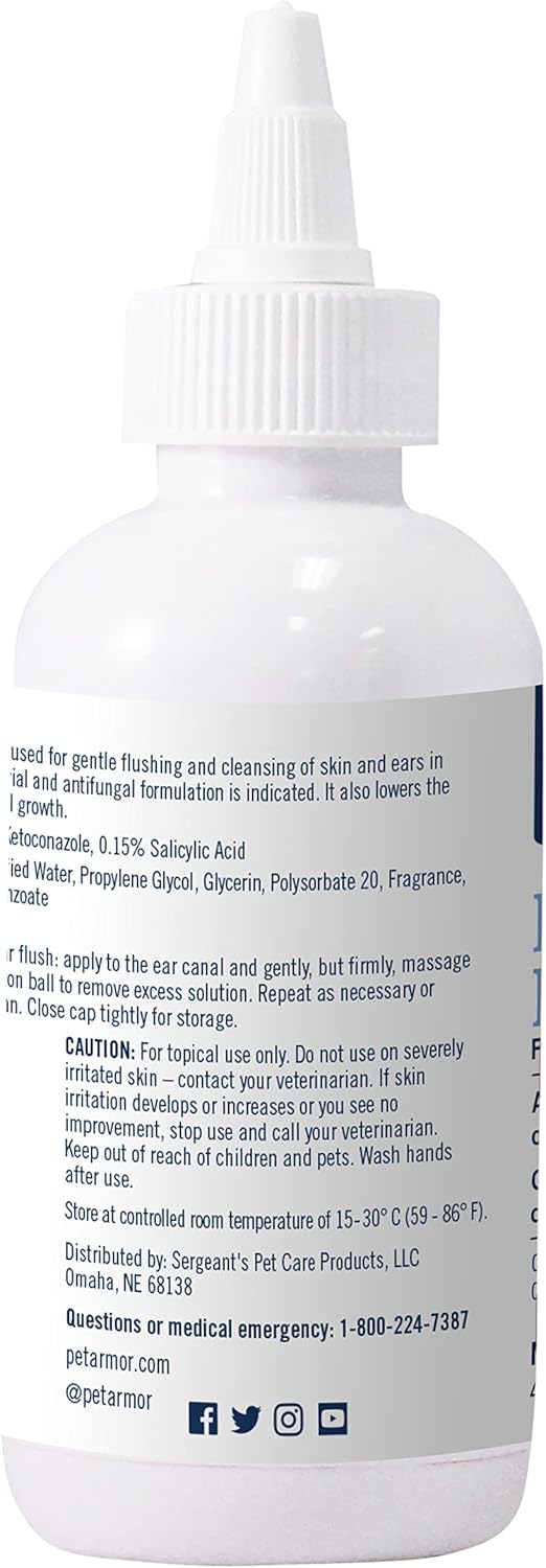 PetArmor ear cleaner bottle showing applicator nozzle