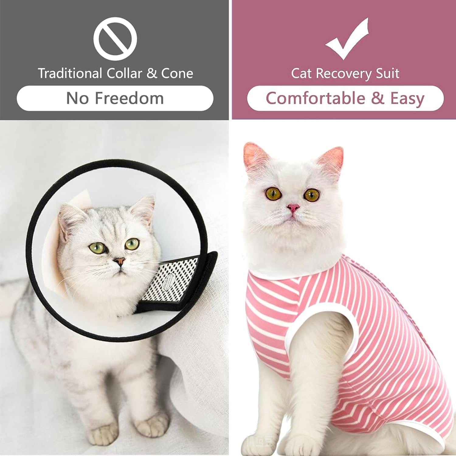 TIAGOBOO breathable cotton pet pajama suit back closure mechanism view