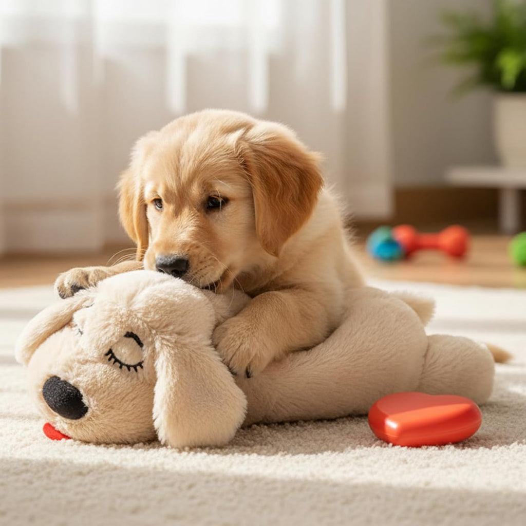 3T Group puppy heartbeat toy side profile