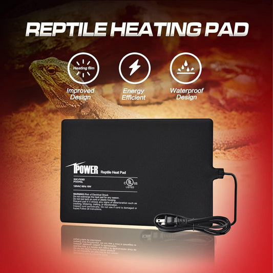 IPower reptile heating pad adhesive backing detail