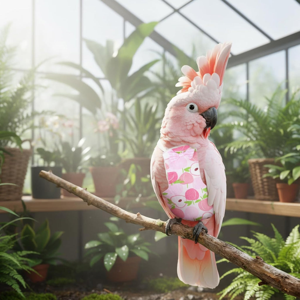 HJZHII soft fabric parrot diaper for cockatiels
