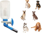 Choco Nose Patented No-Drip Dog Water Bottle/Feeder for Dogs/Cats and Other Small-Medium Sized Animals - for Cages, Crates or Wall Mount. 10.2 Oz. Mess Free Leak-Proof Nozzle 16mm, Blue (C590) - Image 12