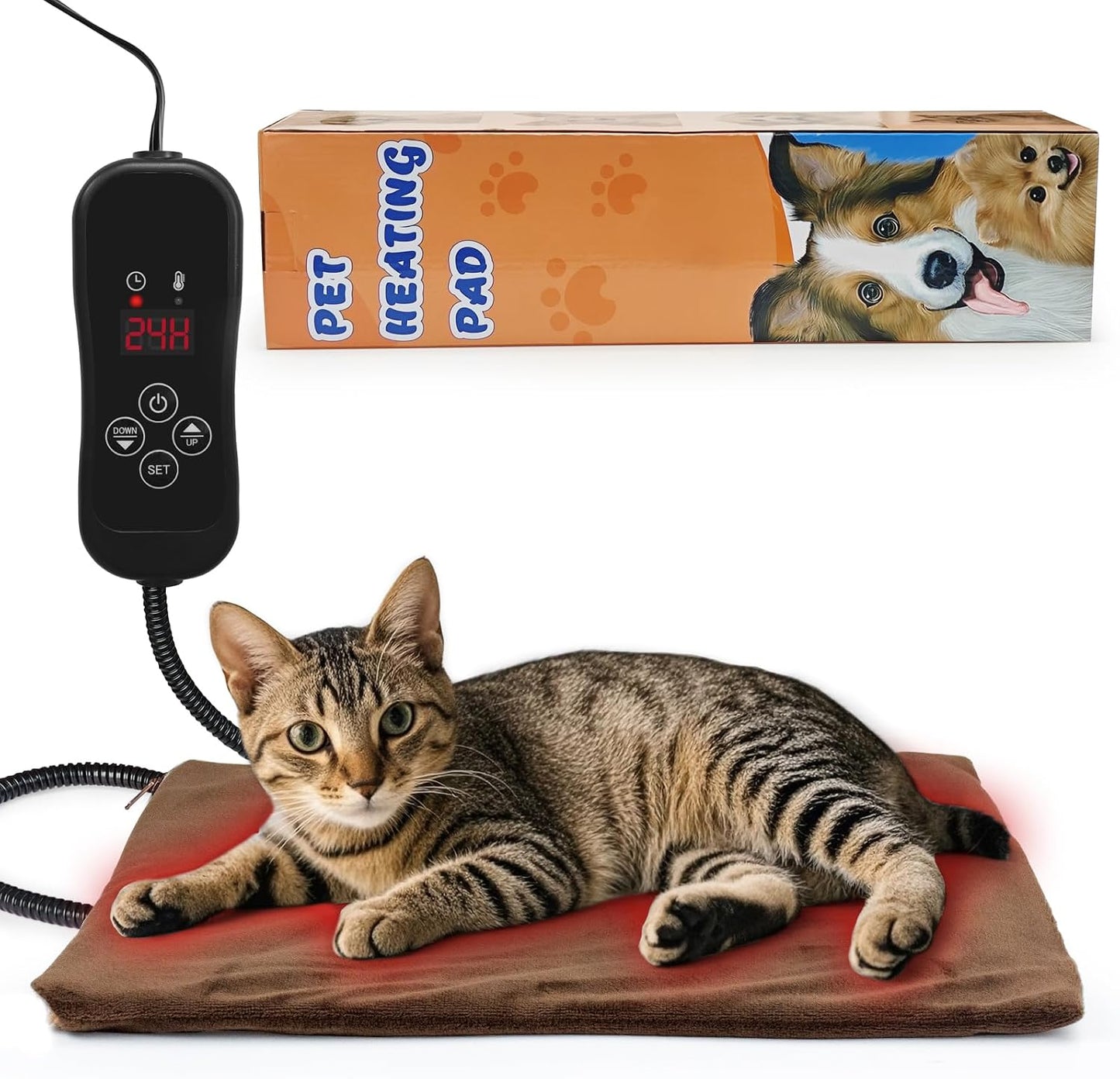 Namotek scratch resistant medical grade polyvinyl chloride pet heating pad