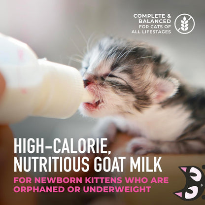 Tiki Cat baby milk replacer nutritional facts and ingredients label