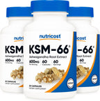 Nutricost KSM-66 Ashwagandha Root Extract (600mg) 60 Capsules - Image 7