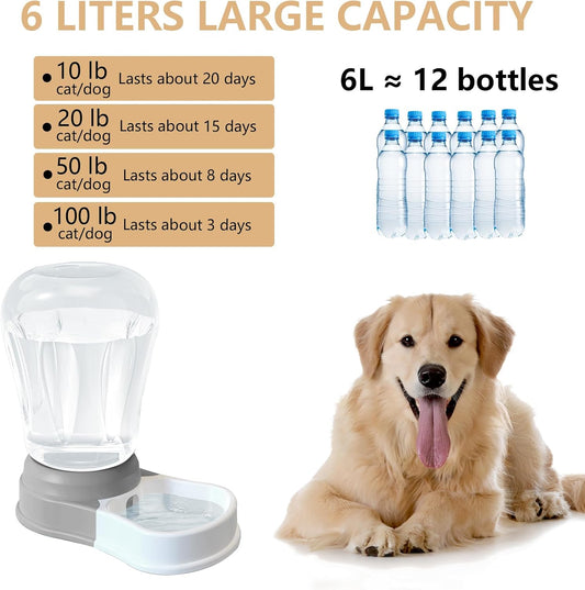 STALTWO 6 liter pet hydration station transparent bottle design