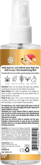 Hempz Petz dog cologne bottle with branding details