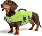 ASENKU Dog Life Jacket for Swimming & Boating, High Buoyancy Dog Life Vest with Rescue Handle, Reflective & Adjustable Fit for Small to Large Dogs (Blue, XL) - Image 12