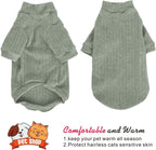 Idepet hairless cat sweater showing turtleneck design detail