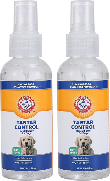 Arm & Hammer Tartar Control Dental Spray for Dogs Mint Flavor Breath Freshener Brushless Teeth Cleaning Oral Care with Baking Soda Helps Reduce Plaque and Tartar Buildup 4 FL OZ Single Bottle Supply - Image 10