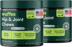 Wuffes Advanced Dog Hip and Joint Supplement with Glucosamine, Chondroitin, Omega 3, MSM, and Green Lipped Mussel, 60 Pork Flavored Chews for Small and Medium Dog Breeds - Image 15