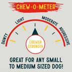 Canine Chews 5 inch dog treats package details