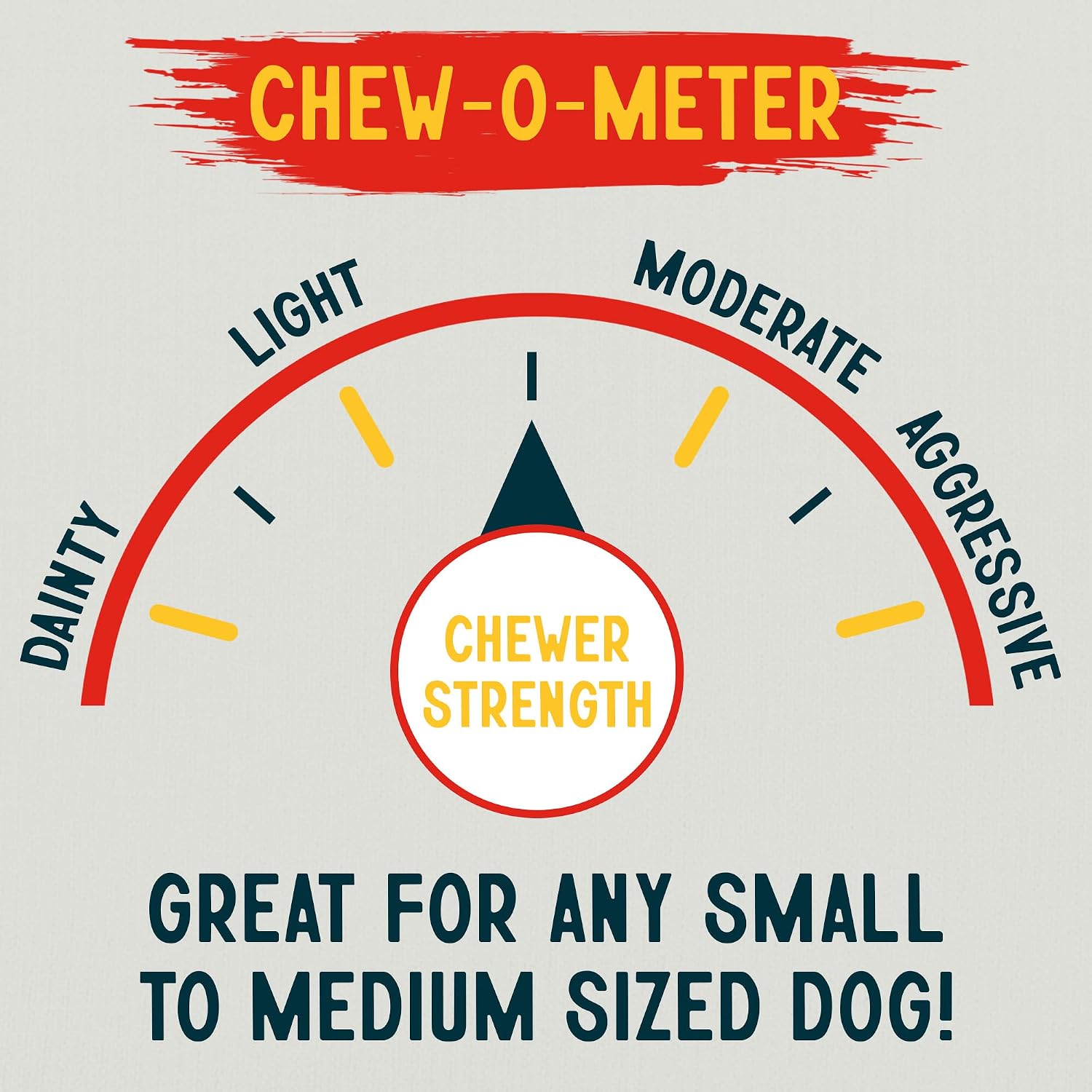 Canine Chews 5 inch dog treats package details