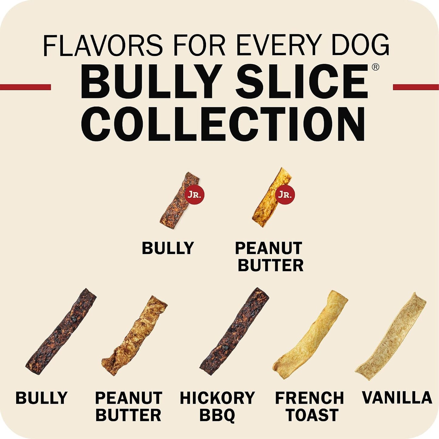 Redbarn Pet Products All-Natural Rawhide Bully Slices - Bully Stick Flavor - Premium Grain-Free Beef Hide Treats High Protein Low Fat for Chewers - 9 oz Bag - Image 10