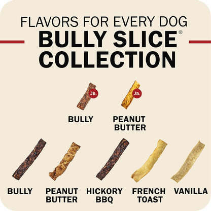 Redbarn Pet Products All-Natural Rawhide Bully Slices - Bully Stick Flavor - Premium Grain-Free Beef Hide Treats High Protein Low Fat for Chewers - 9 oz Bag - Image 10