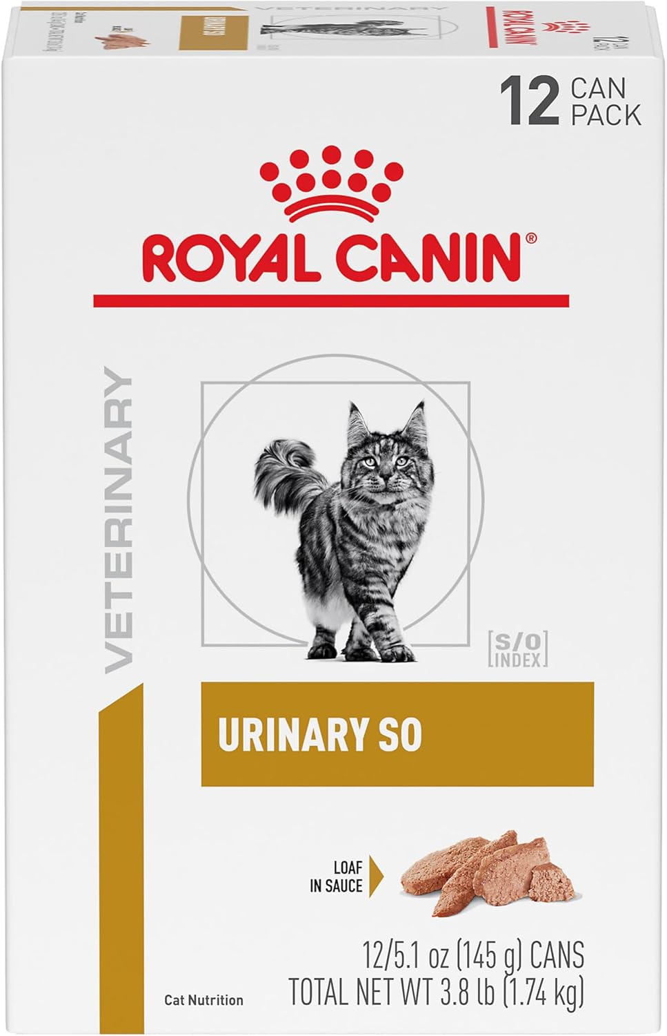 Royal Canin Veterinary Diet Feline Adult Loaf in Sauce Cat Food, 5.1 oz (Pack of 6) - Image 14