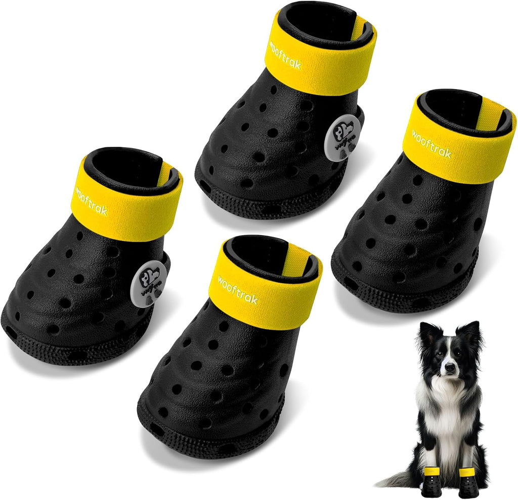 Dog Shoes Breathable Dog Shoe for Hot Pavement, Dog Booties and Paw Protectors, Non-Slip Waterproof Dog Sandals Boots (Pink, S: (2.3''x1.8'')(L*W)) - Image 12