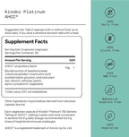 Quality of Life Premium Kinoko Platinum AHCC Herbal Supplement, 750mg per Capsule, for Immune Support, Liver Function, Maintains Natural Killer Cell Activity, Pack of 1, 60 Veggie Capsules - Image 2
