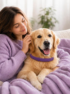 Calming Collar for Dogs 4 Pack, Waterproof Dog Calming Collar for Anxiety and Stress Relief, Long-Lasting 60-Day Pheromone Collars for Dog, Adjustable for Medium Big Dogs (Purple, Large) - Image 9