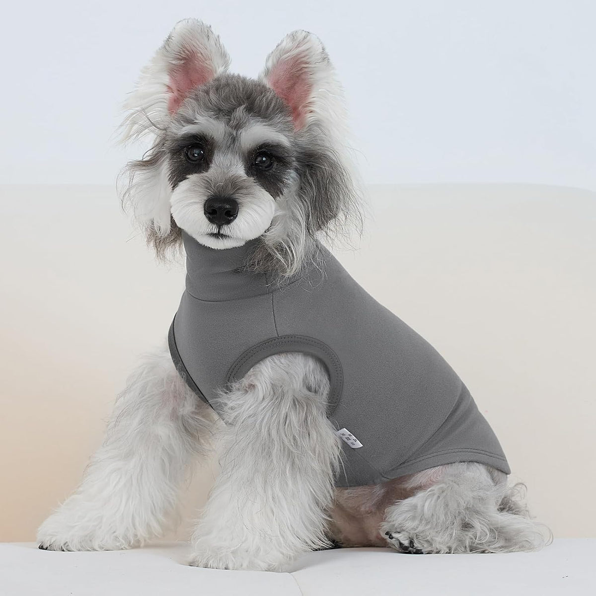 Close up shot highlighting the breathable and lightweight soft fleece material structure