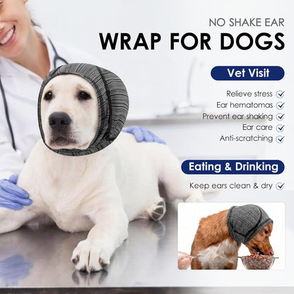 KOESON pet thunder jacket headband style coverage for fireworks protection