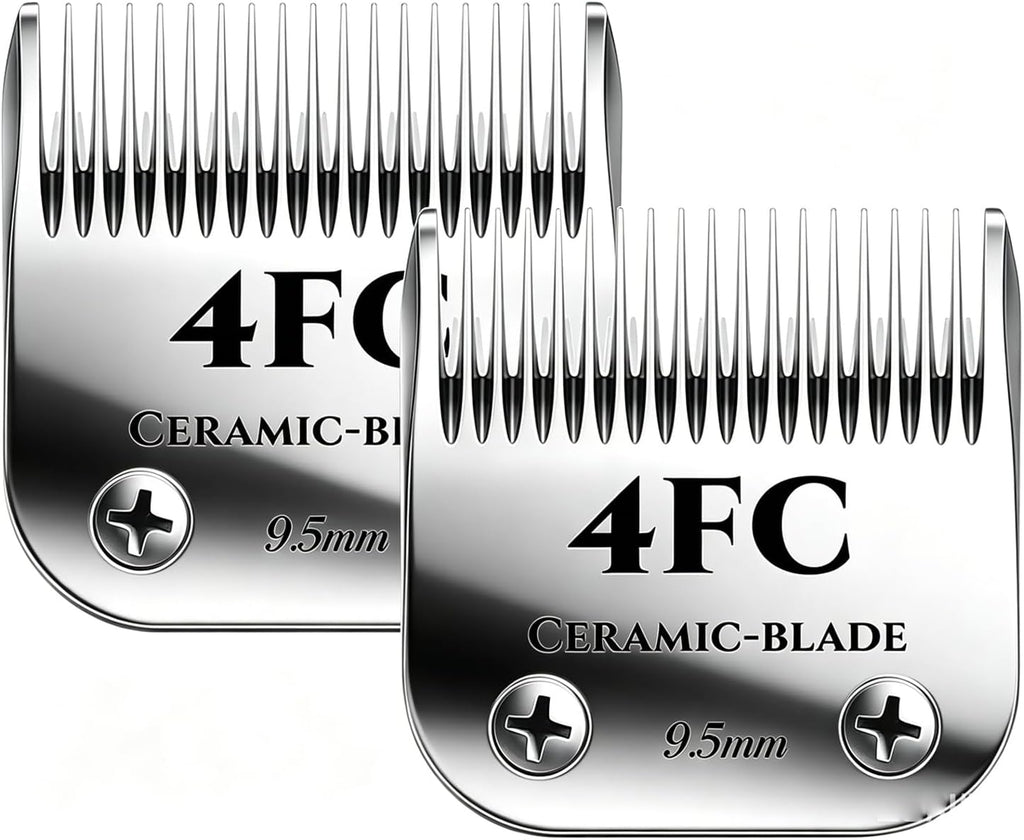 Full package presentation of the Audoc size 7FC ceramic pet hair clipper blade.