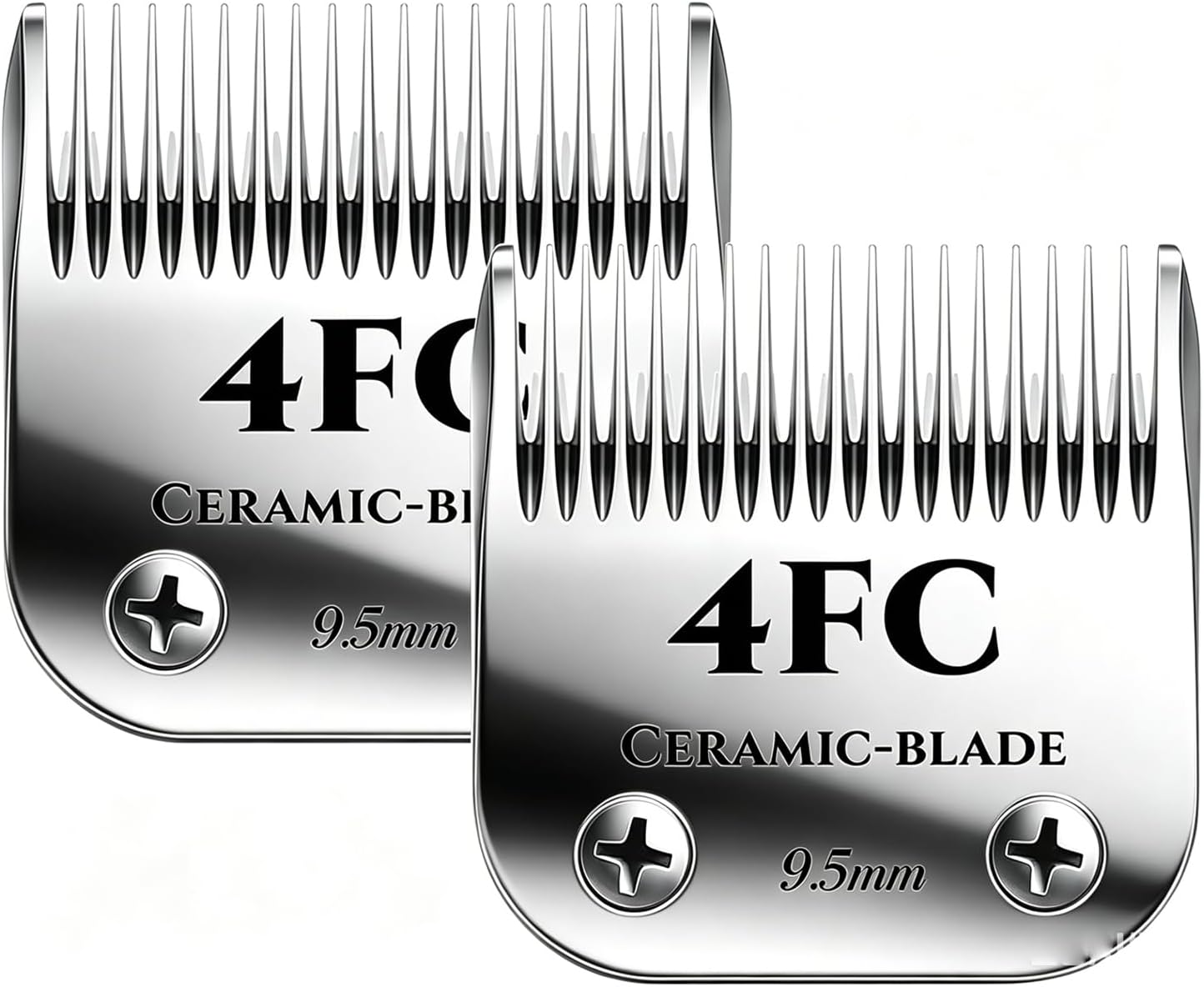 Full package presentation of the Audoc size 7FC ceramic pet hair clipper blade.