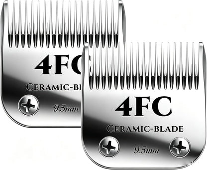 Full package presentation of the Audoc size 7FC ceramic pet hair clipper blade.