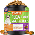 Puyrzoe natural flea and tick prevention cat chews front view bottle